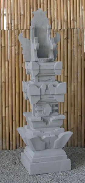 Product image 10 of the product “Balinese Temple, casted with Paras Stone, with open place on top, 170cm. Mulitparted ”